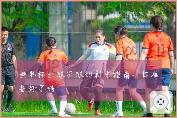世界杯让球买球的新手指南，你准备好了吗